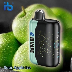 Saures Apfeleis - 35000 Züge elektronische Zigarette